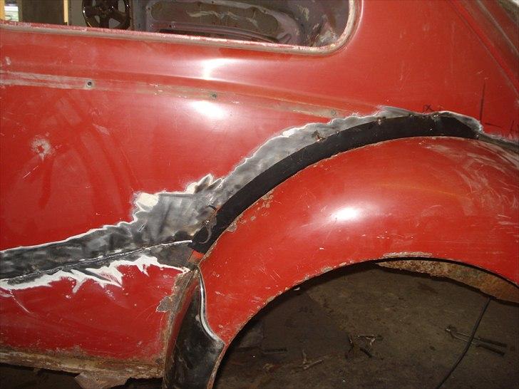 VW 113 bobbel - nyt skal der til, prøve montere lige skærmen så jeg ved det sidder rigtigt billede 14