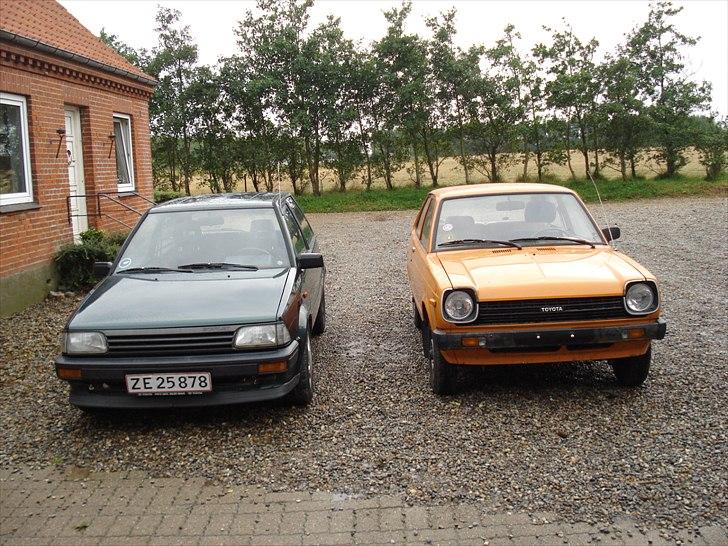 Toyota Starlet kp60 SOLGT - Sammen med min første starlet  billede 14
