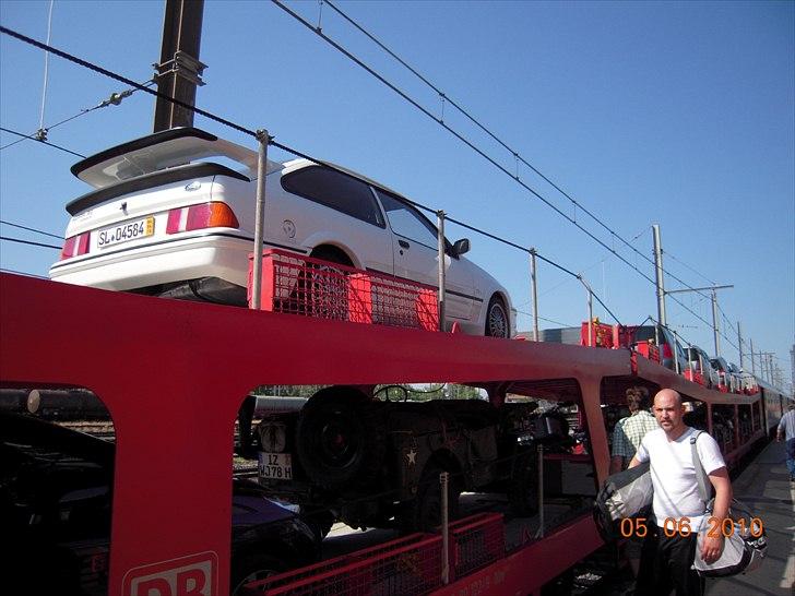 Ford Sierra RS Cosworth - Ombord på toget til Hamburg. billede 14