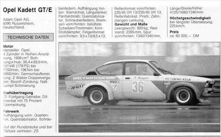 Opel Kadett C Coupe billede 5