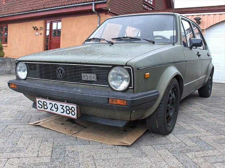 VW golf 1 gtd - nu van... - GTD = gammel træt og doven, og mat er den sørme også billede 13