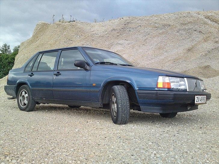 Volvo 940 - som den stod da jeg købte den med orange blinklys billede 15