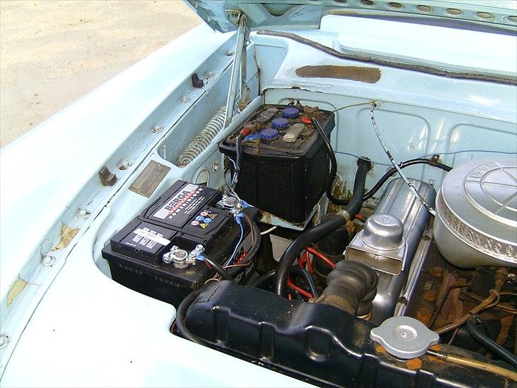 Opel Olympia rekord "Tøffe" *SOLGT* - 2 Batterier?! Jep.. ;o) 6 og 12 volt. billede 19