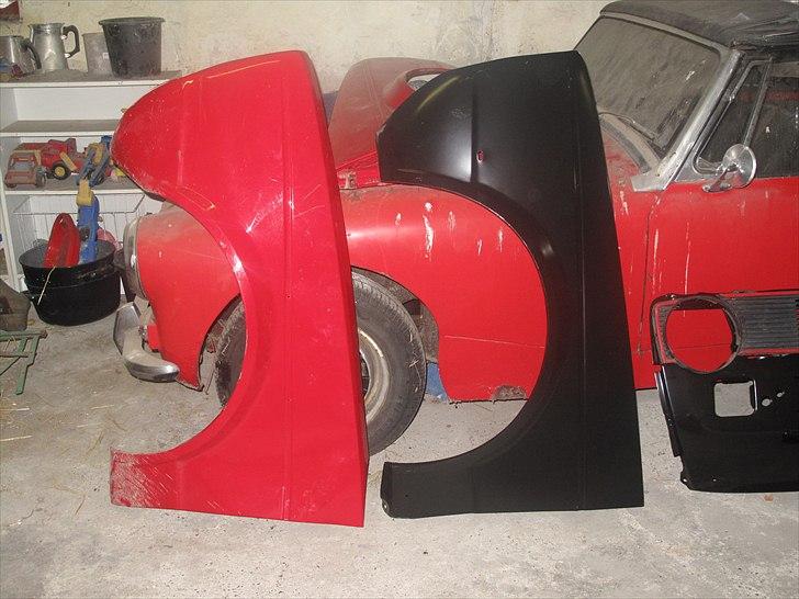 VW golf mk. 1 GTI - forskæl på ny og det smadrede !! billede 11