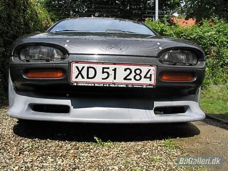 Nissan 100NX  - Her et hurtigt "shot" af det nye frontskørte men der mangler stadig en gang lak og sideskørterne billede 14