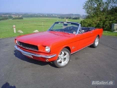 Amerikaner Ford Mustang Conv. billede 5