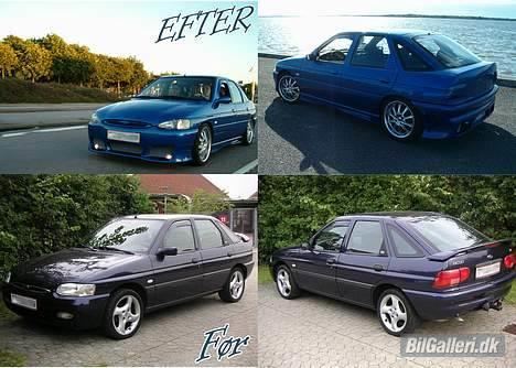 Ford Escort 1.8 16v  - Før & Efter billede 2