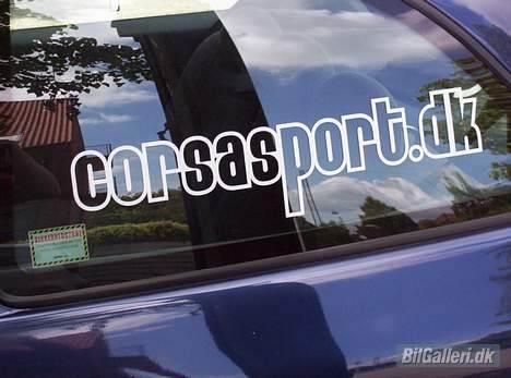 Opel Corsa B Swing - nye streamers... en på den anden side af samme slags også... billede 11