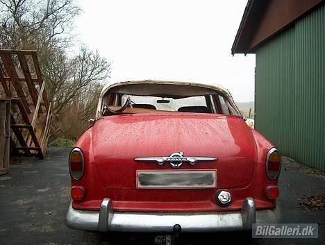 Volvo 121- Esmeralda Grease-bil - Efter ulykken - bagfra billede 14