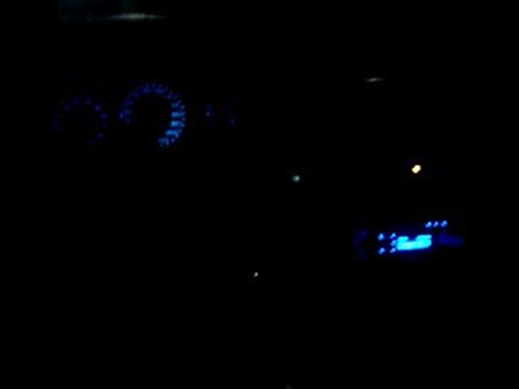 Honda Civic 3d. !Totalskadet! - Blåt lys i speedometer og anlæg billede 18