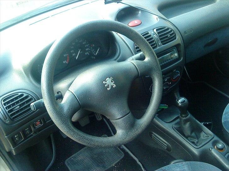 Peugeot 206 HDI  - cockpit billede 4