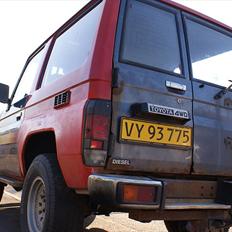 Toyota landcruiser LJ70 BYTTET