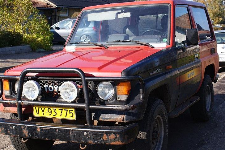 Toyota landcruiser LJ70 BYTTET billede 1