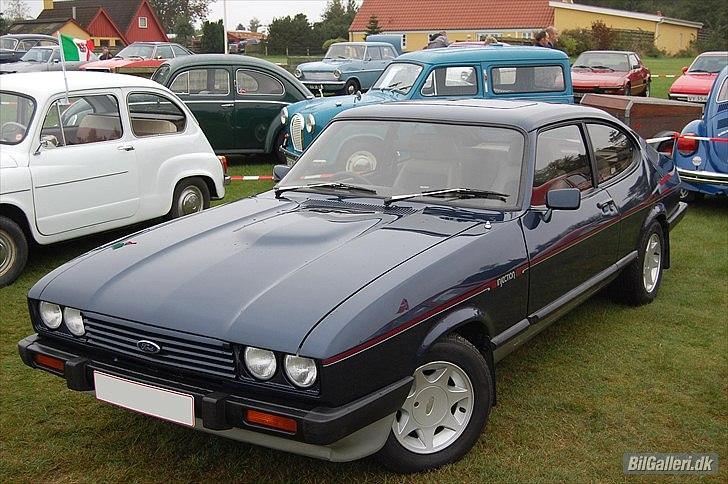 Ford Capri 2.8i Special V6 *SOLGT* - Lundø Classic Car show 2010. Foto: Antonsen billede 15