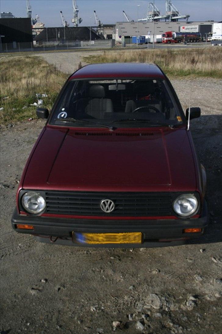 VW Golf 2 CL - Solgt - Billederne er taget ved containerhavnen i Århus billede 4