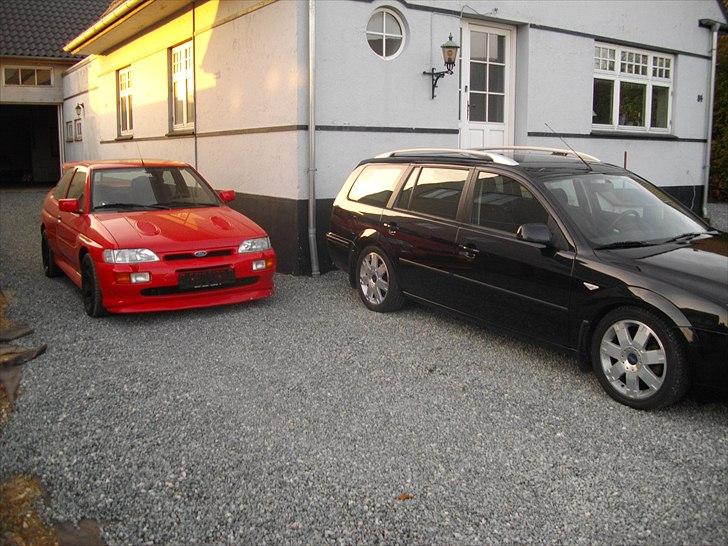 Ford Escort RS Cosworth - Sammen med min Mondeo billede 2
