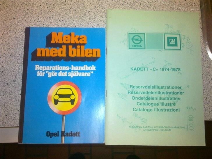 Opel kadett c "solgt" - 2 super go bøger billede 6