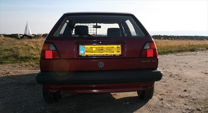 VW Golf 2 CL - Solgt - Billederne er taget ved containerhavnen i Århus billede 7