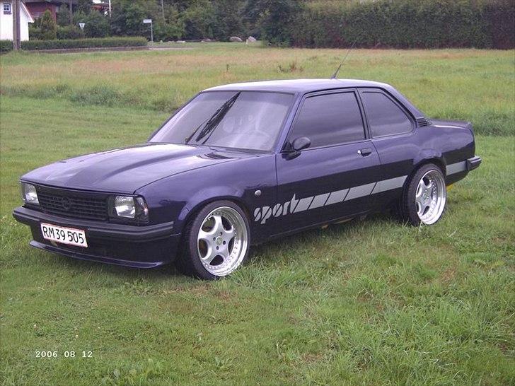 Opel qmega b 2,5td(solgt) - min gamle ascona b som blev solgt til norge billede 10