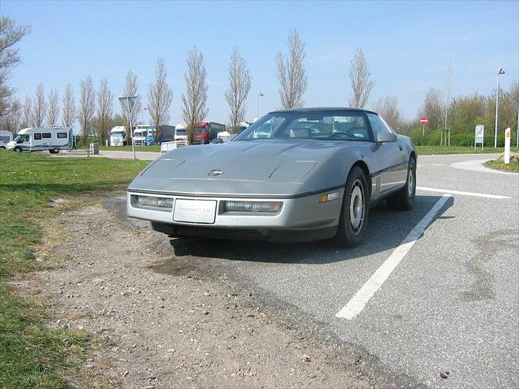 Chevrolet Corvette C4 - Er ude at cruise holder lige pause ved farø broen, vi havde rigtig godt vejr den dag. billede 1