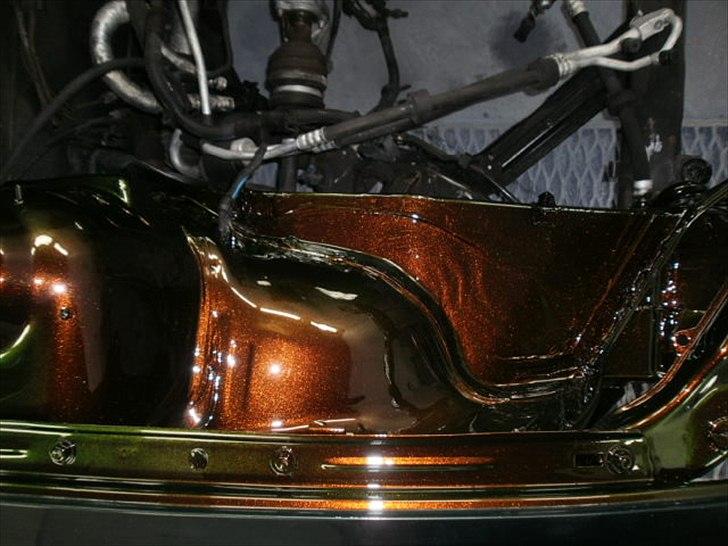 Opel vectra v6 sport - under ombygning igen,her den nye farve billede 19