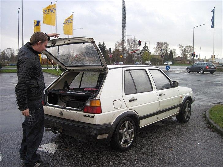 VW Golf II 1,6 cl solgt / by billede 7