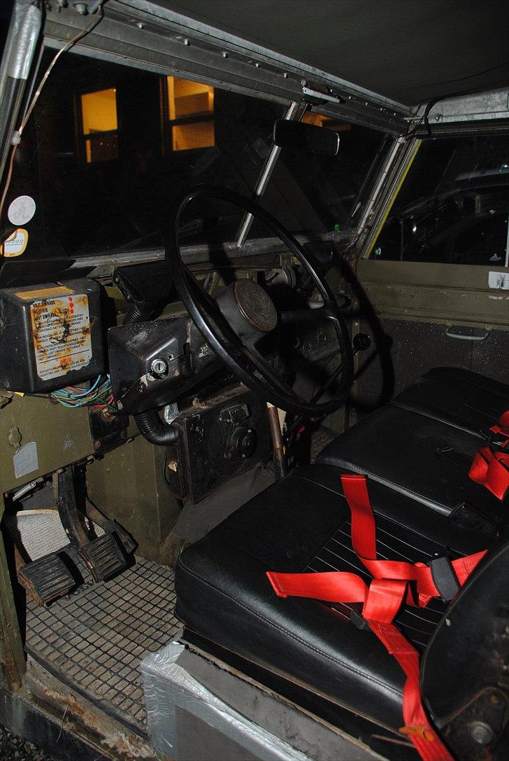 Land Rover 88 Light weight  " SOLGT" - kabinen billede 2