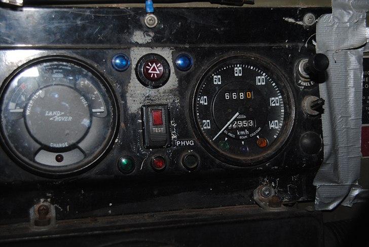 Land Rover 88 Light weight  " SOLGT" - speed anno 1979 billede 3