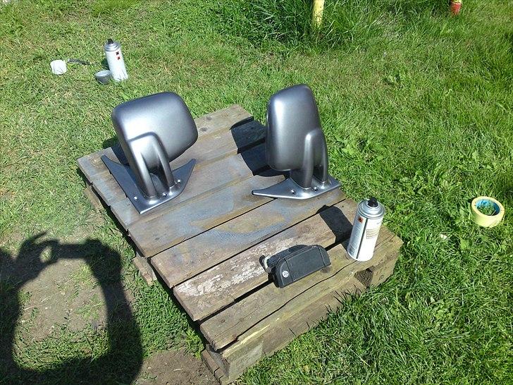 VW Transporter t4  Byttet - bliver rart med indfarvet sidepejle og dørhåndtag  billede 9