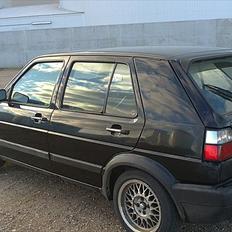 VW golf skrottet