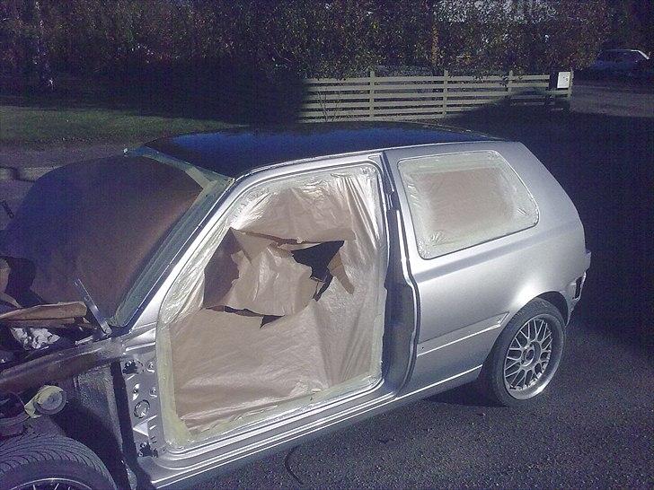 VW Golf 3 - Efter 2 gang klarlak billede 18