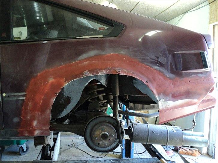 Toyota celica supra - Arbejdet er godt igang. Men lidt mere rusten end først antaget. NITTE billede 9