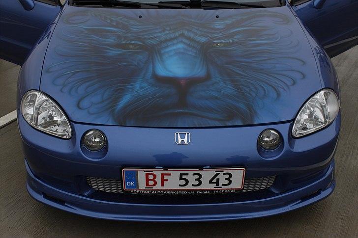 Honda CRX del sol "airbrush" billede 5