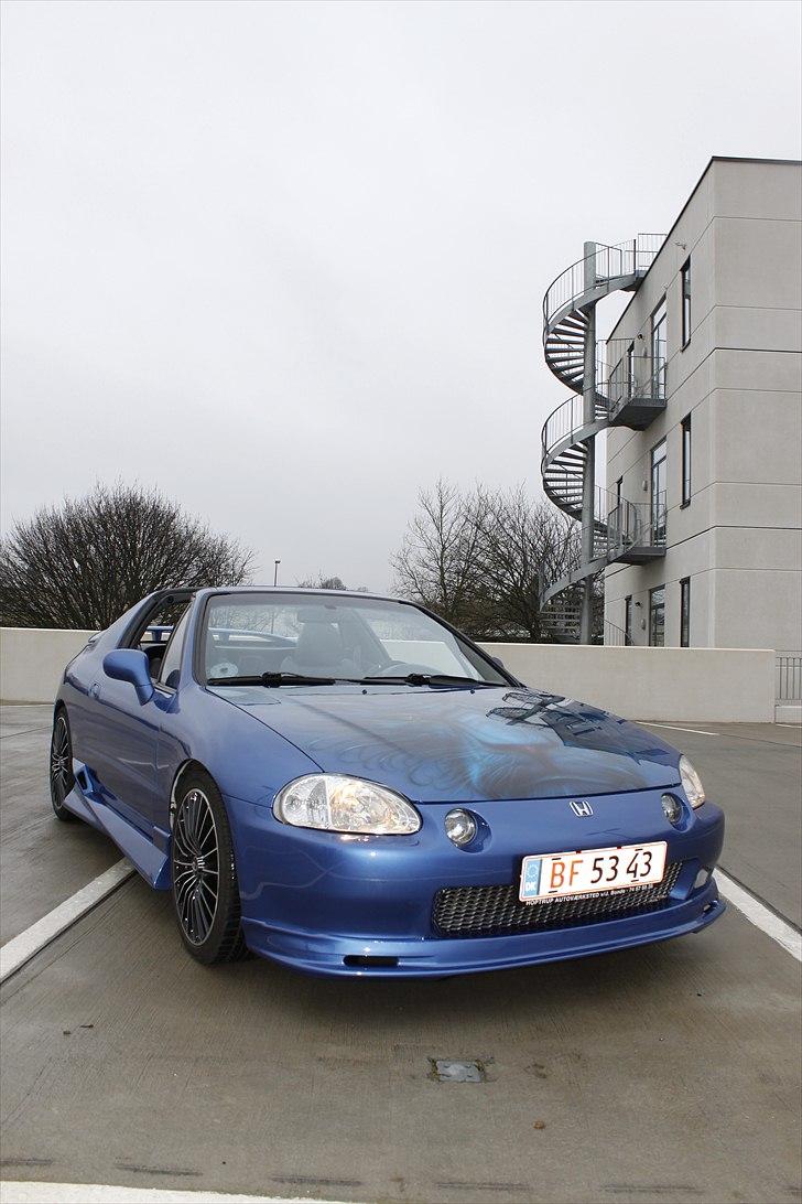 Honda CRX del sol "airbrush" billede 9