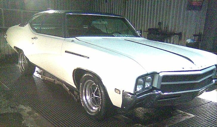 Buick Skylark Custom Coupe  - Til undervognsbeh. monteret med de originale hjul (før sænkning) billede 13