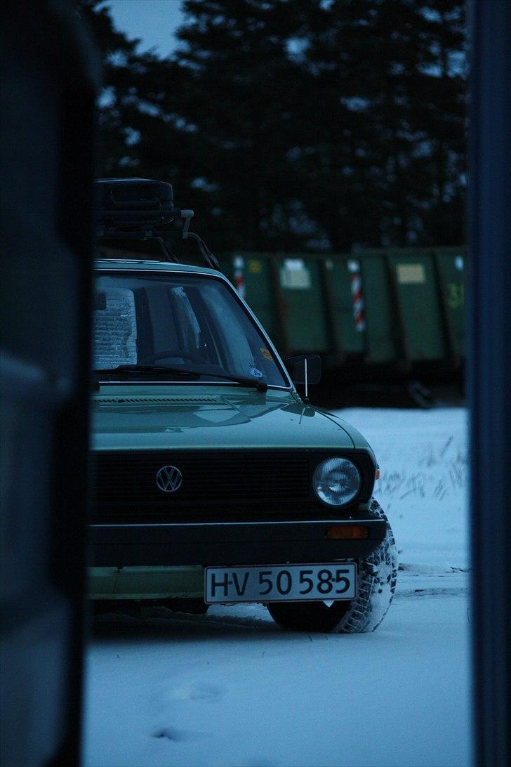 VW Polo Mk1 Retro - Fotosession med Mads Ulsø - Statister: Kalle og jeg :D billede 7