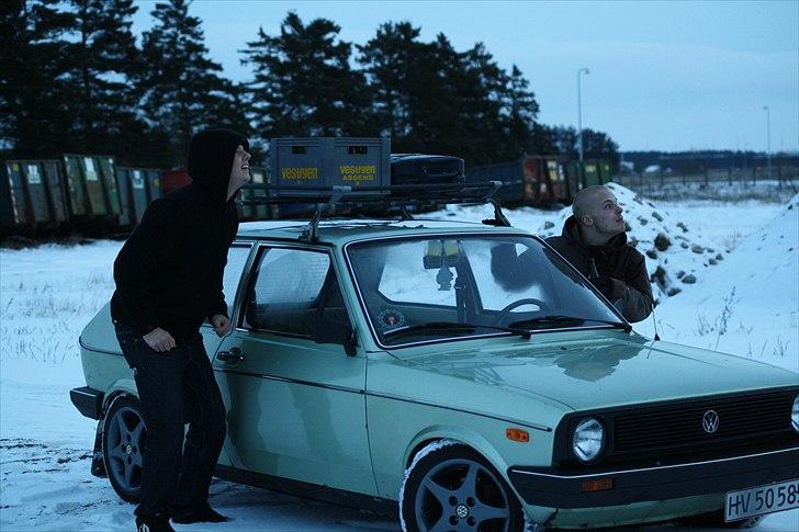 VW Polo Mk1 Retro - Fotosession med Mads Ulsø - Statister: Kalle og jeg :D billede 9