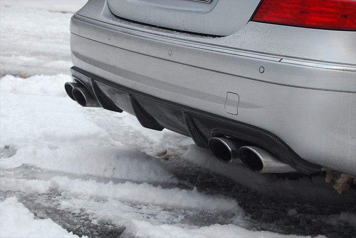 Mercedes Benz E55 AMG Carbon (Solgt) - Carbon Diffuser :) billede 11