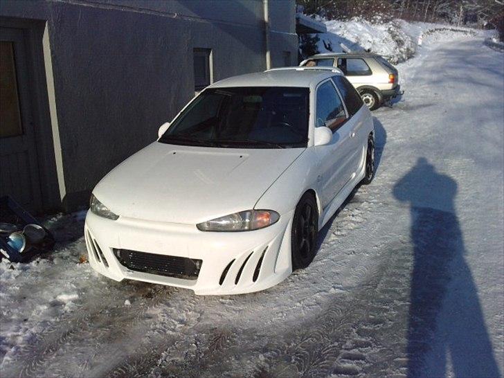 Mitsubishi colt evo bytte væk - ny kofanger inden salg billede 1