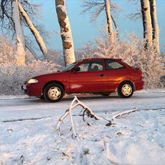 Hyundai accent solgt