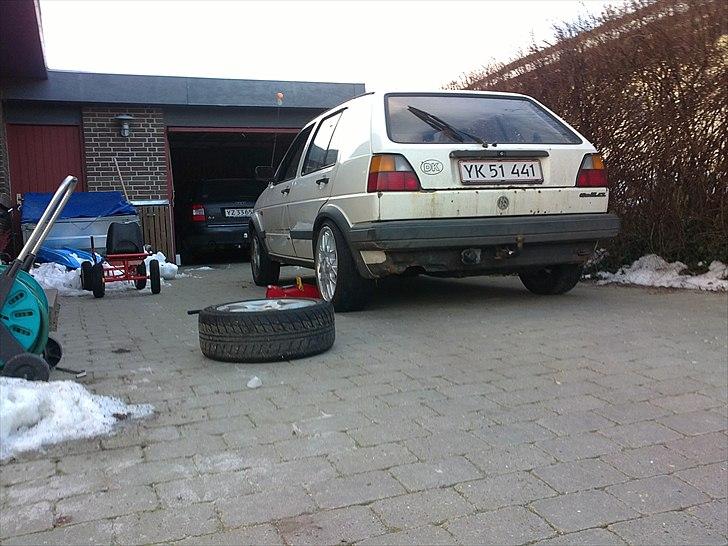 VW Golf II 1,6 cl solgt / by billede 14