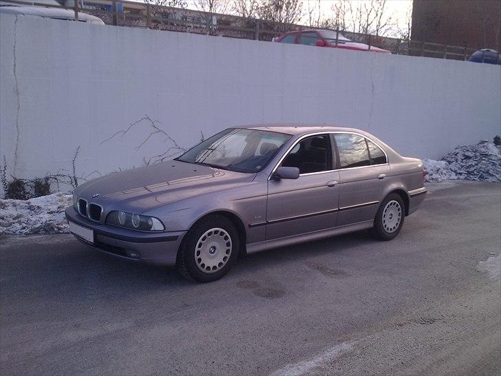 BMW e39 523iA - på gl. 15" stål vinterfælge billede 4