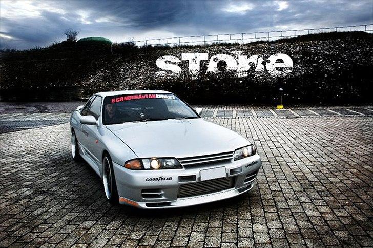 Nissan Skyline R32 gts - Lige inden den fik Dmax kølerhjelm billede 5