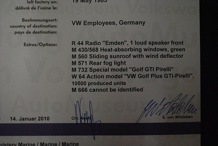VW Golf 1 Pirelli GTI billede 14
