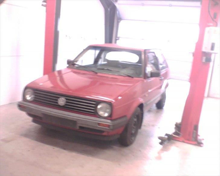 VW Golf 2 cl SOLGT - FØR jeg gik igang med mit "miniprojekt" billede 9