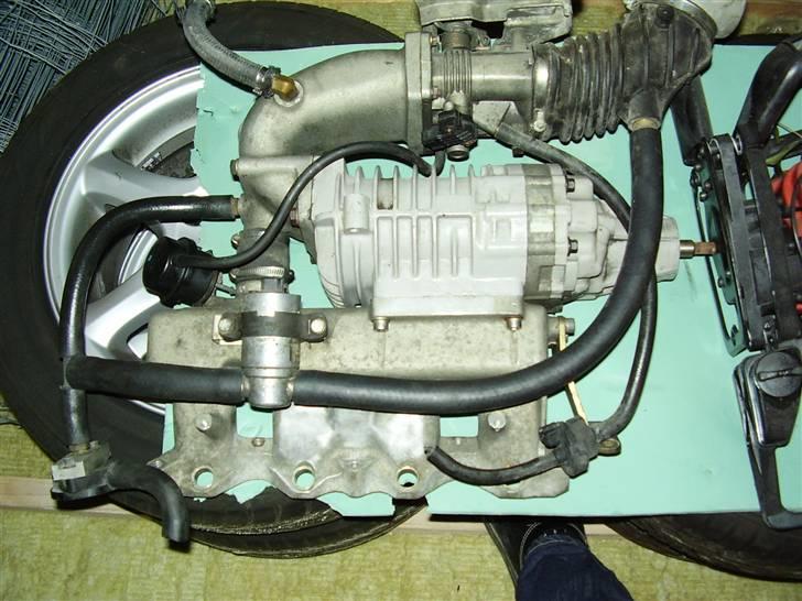 BMW E30is - EATON kompressor inden mont. billede 6