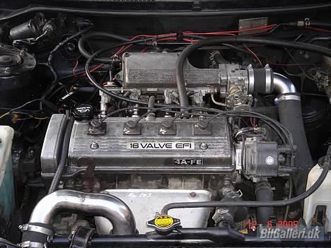 Toyota Corolla GSi  >> SOLGT << - Original 4-afe med Turbo + Intercooler og selvfølgelig Blowoff (psssst) Lyder Nice nok ;) billede 4