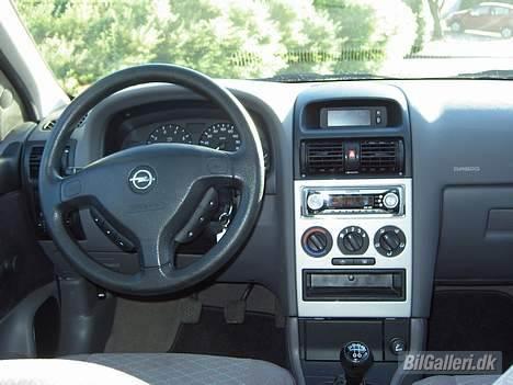 Opel Astra G Club Wagon Solgt - Alu midterkonsol billede 8