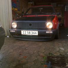 VW golf 2 solgt
