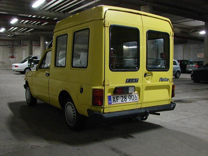 Fiat 127 b Fiorino stc. - Lidt vindmodstand, har vel aldrig skadet?! ;-) billede 5